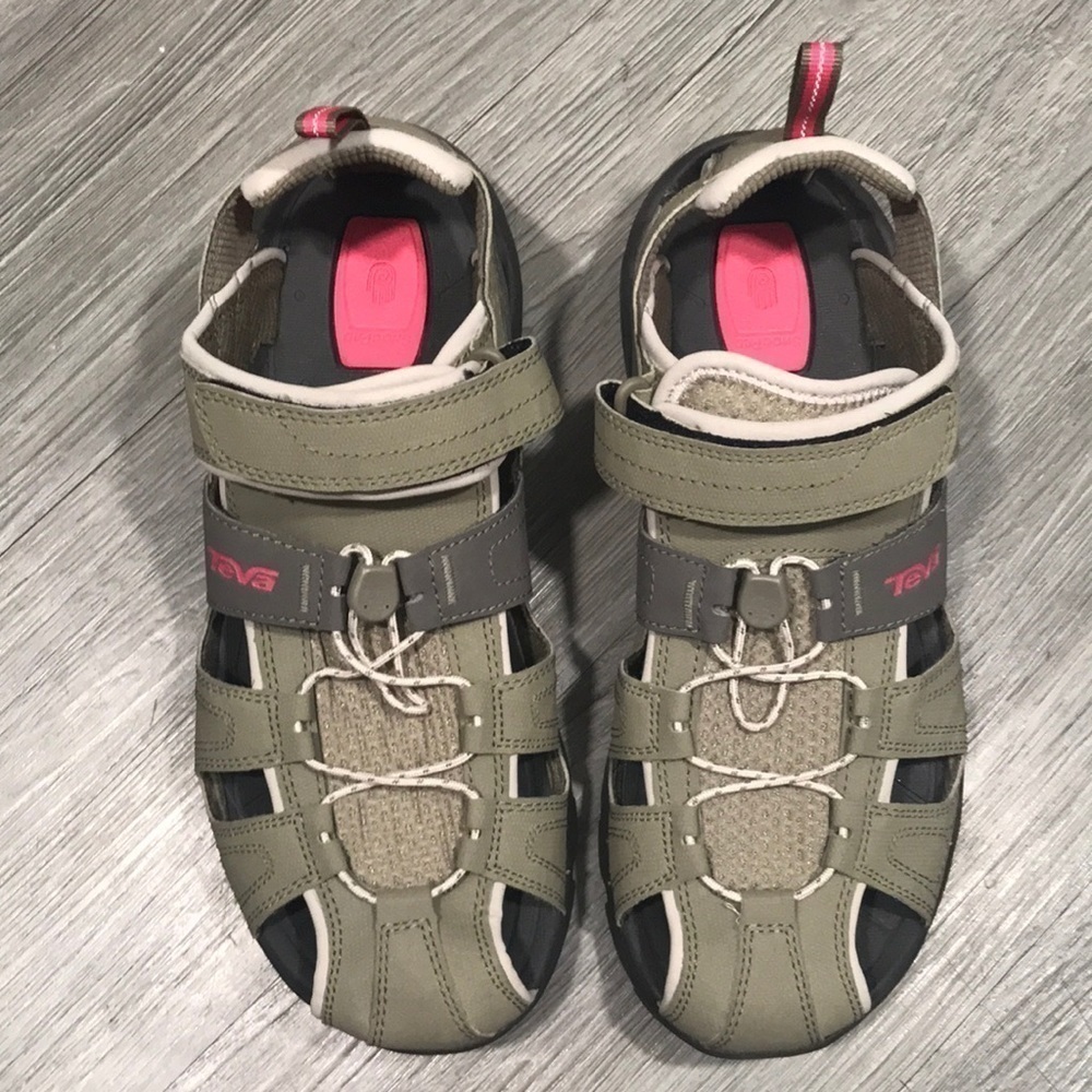 NEW TEVA FOREBAY HYBRID TRAIL HIKING WATER SHOES SANDALS Size 10